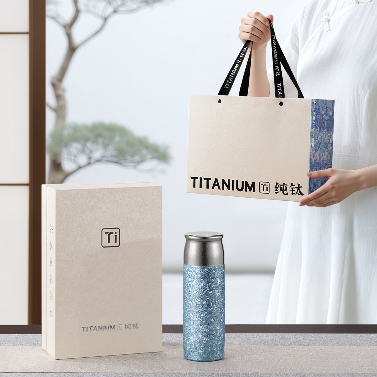 Pure Titanium 14oz Tea Tumbler – Leakproof Magnetic Lid, Multi-Layer Insulation & Built-in Tea Filter - Image 8
