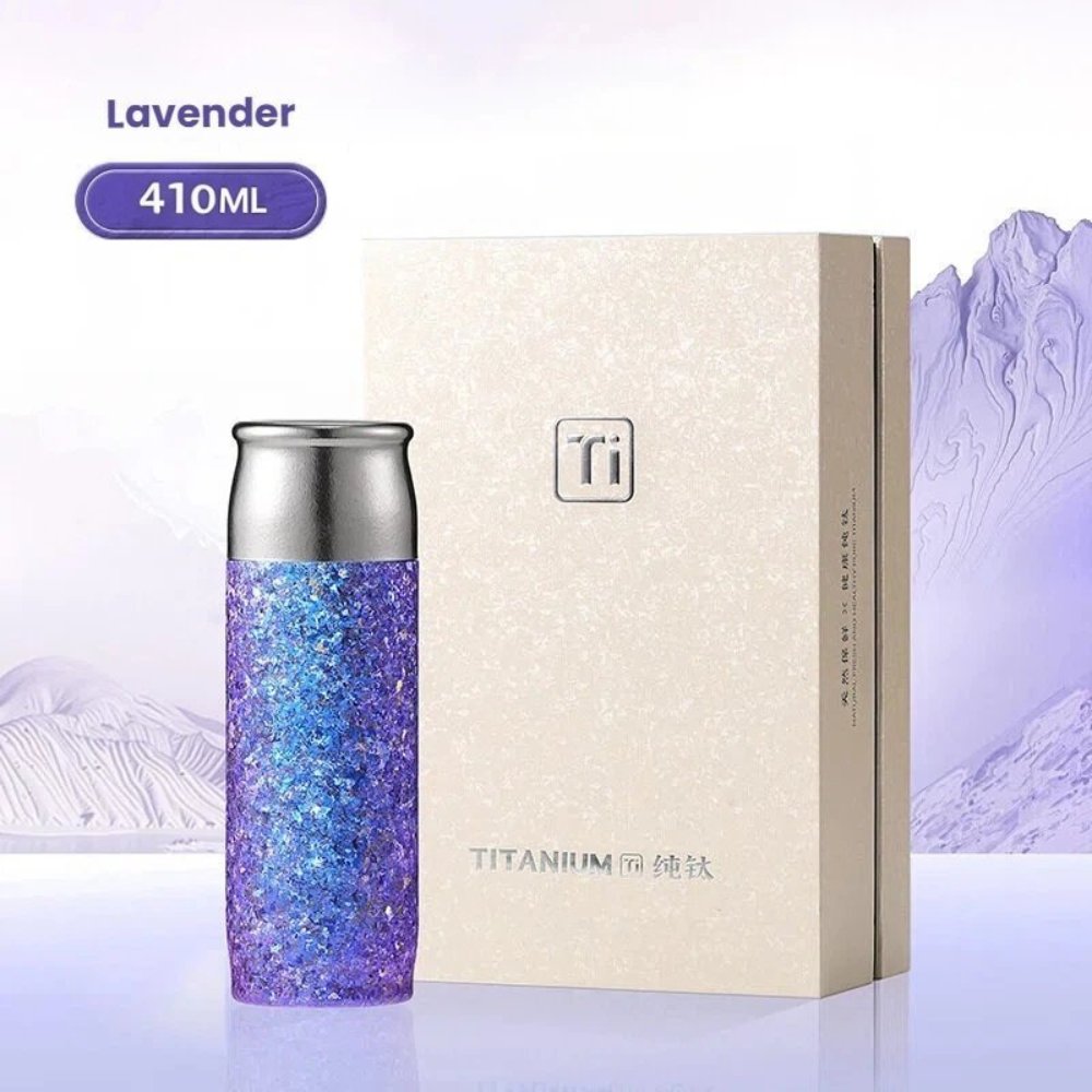 Pure Titanium 14oz Tea Tumbler – Leakproof Magnetic Lid, Multi-Layer Insulation & Built-in Tea Filter - Image 12