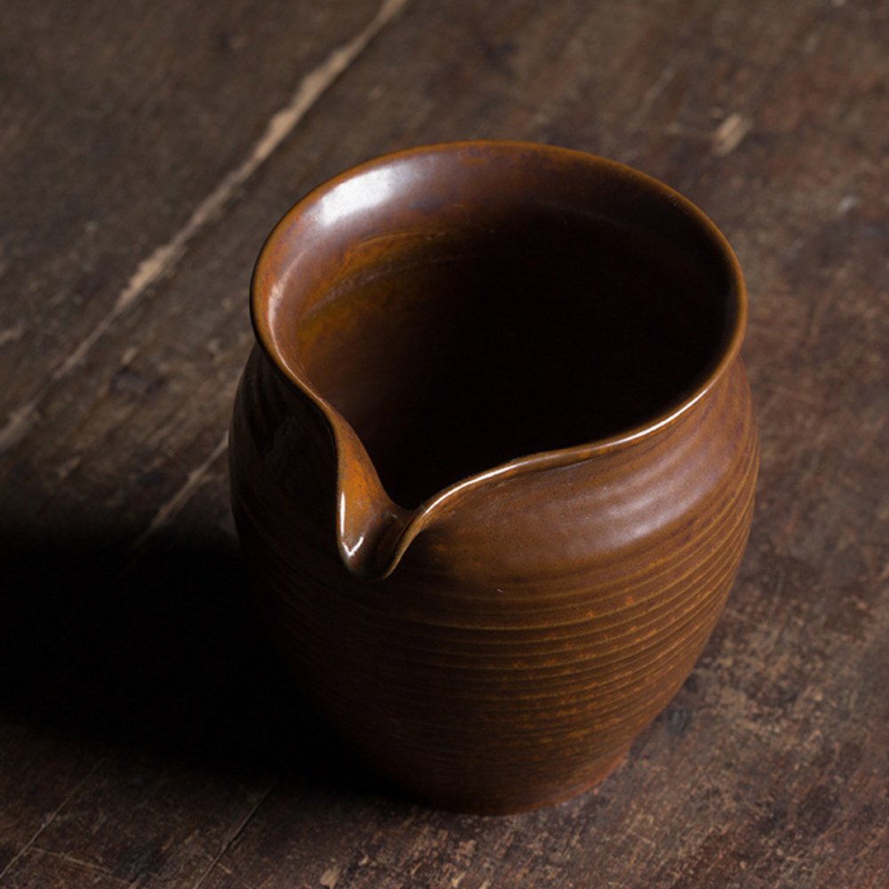 Longquan Celadon Gongdao Tea Pitcher – Handmade 200ML Ceramic Fair Cup - Image 2