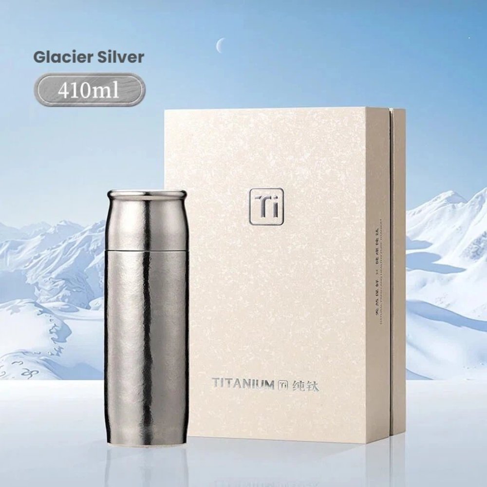 Pure Titanium 14oz Tea Tumbler – Leakproof Magnetic Lid, Multi-Layer Insulation & Built-in Tea Filter - Image 11